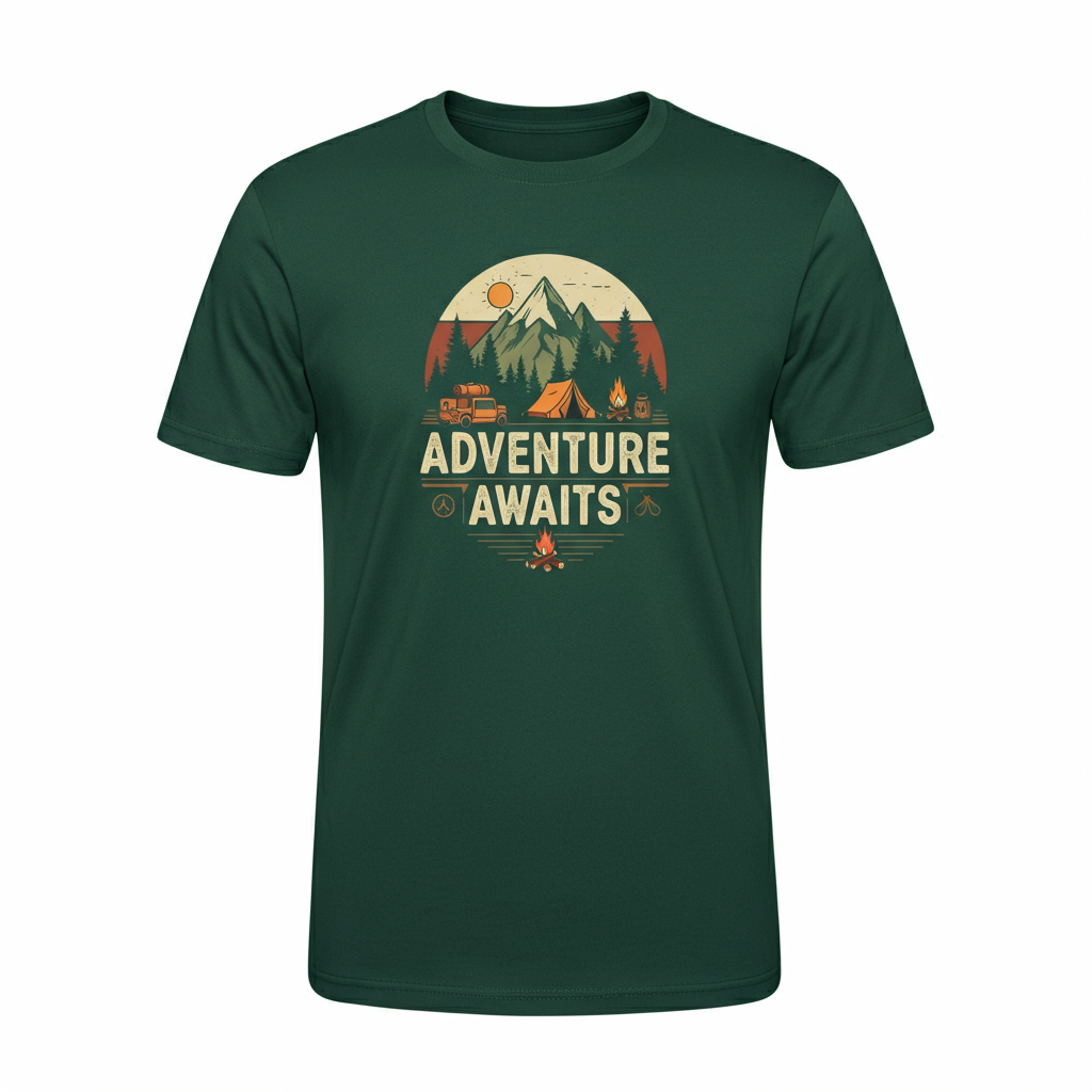 Retro Adventure Awaits T-Shirt