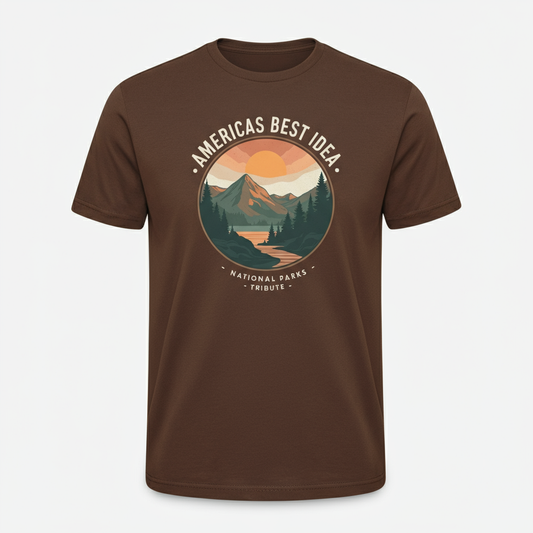 Retro Scenic Landscape T-Shirt