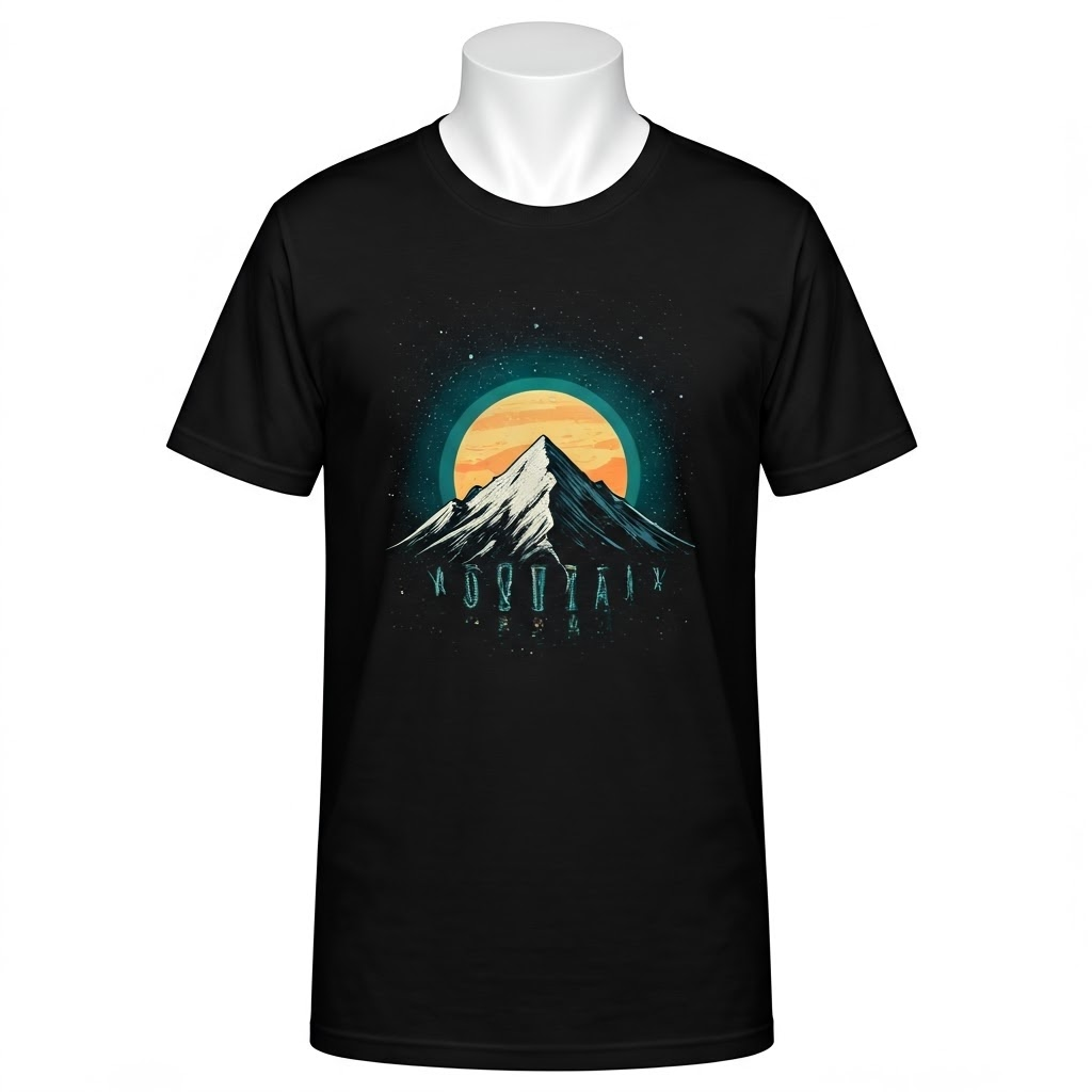 Retro Mountain Adventure T-Shirt