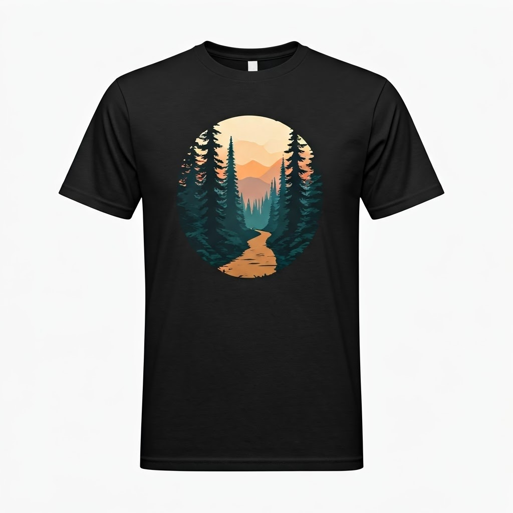 Evergreen Adventure Path T-Shirt