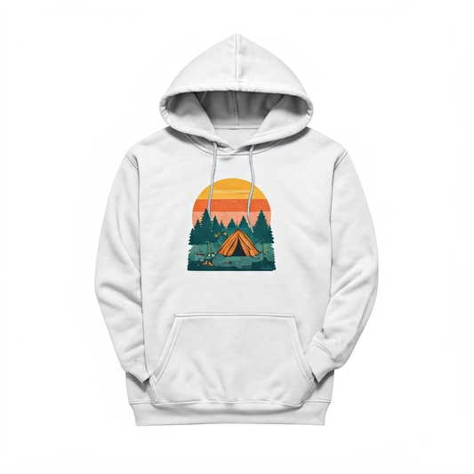 Sunset Adventure Camping Hoodie