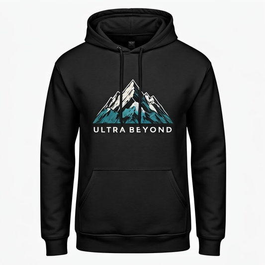 ULTRA BEYOND Minimalist Mountain Hoodie