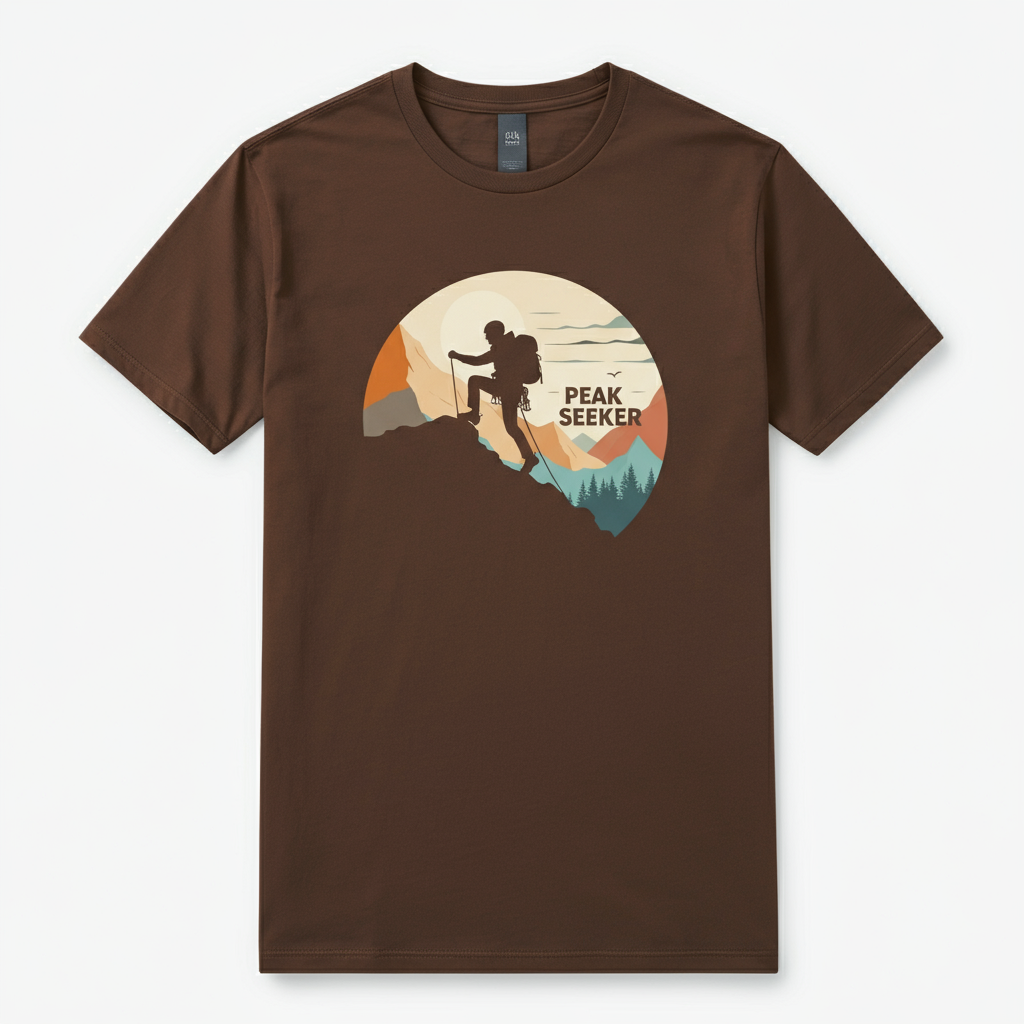 Peak Seeker Adventure Silhouette T-Shirt