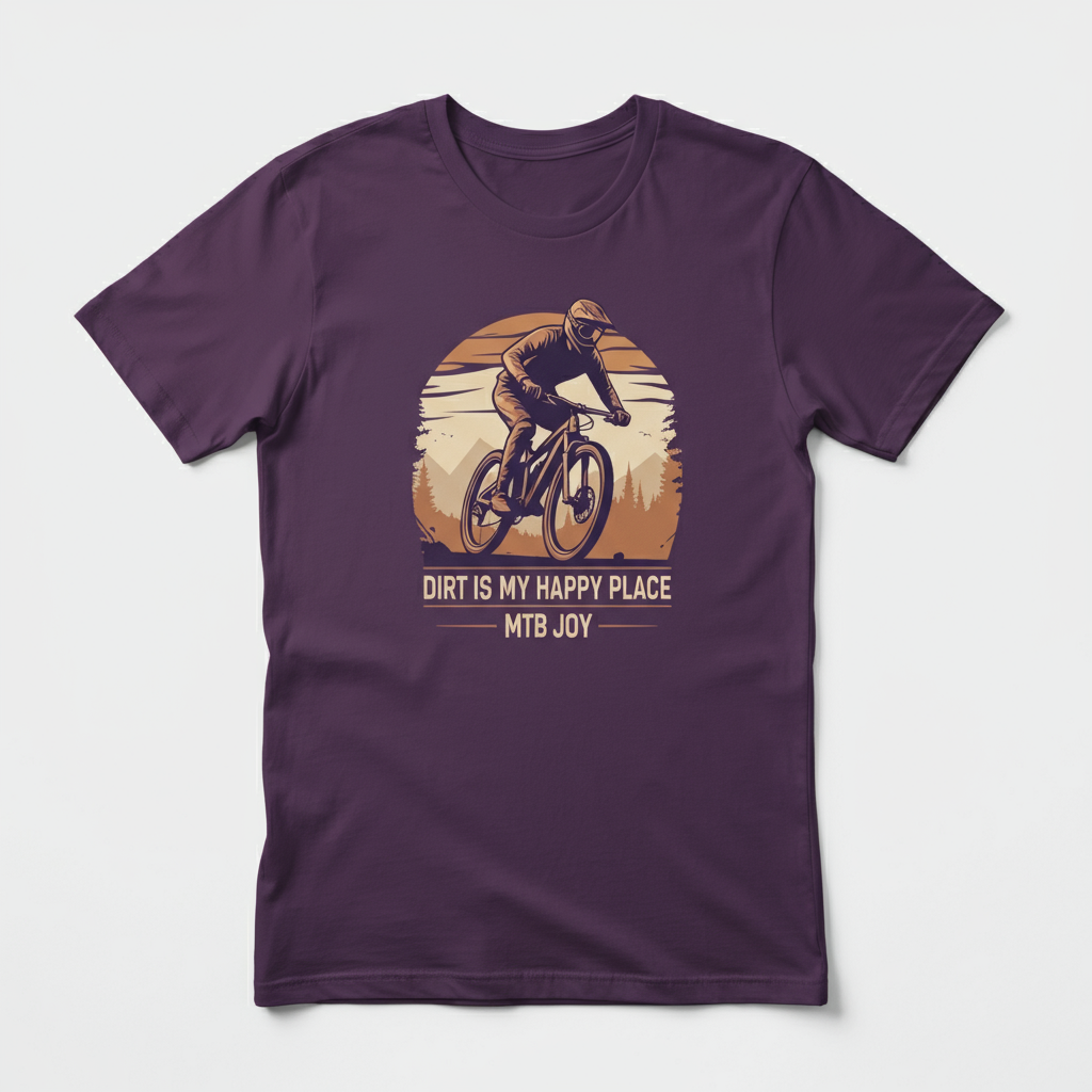 MTB Joy Vintage Mountain Biking T-Shirt