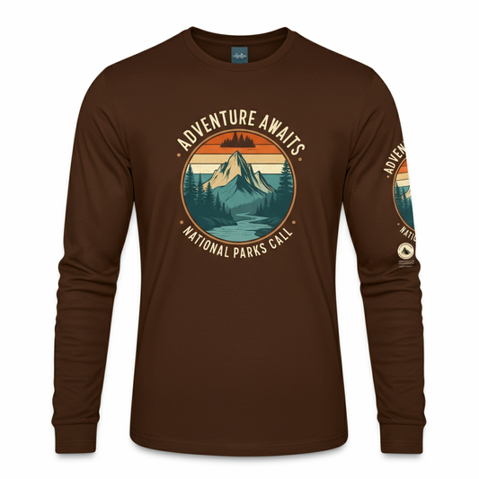 Adventure Awaits National Parks Long Sleeve