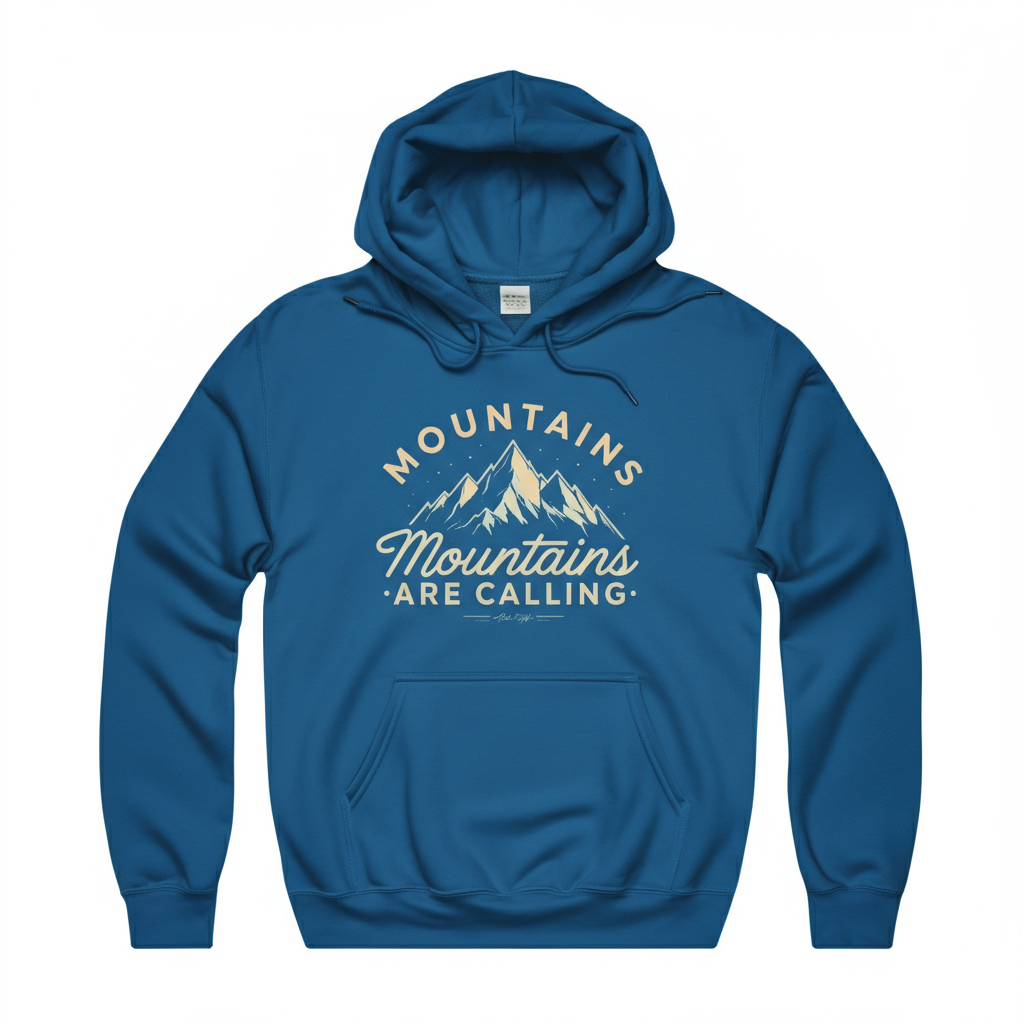 Adventurer's Call Mountains Hoodie